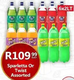 Take 'n Pay Sparletta Or Twist Assorted offer
