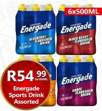 Take 'n Pay Energade Sports Drink Assorted offer