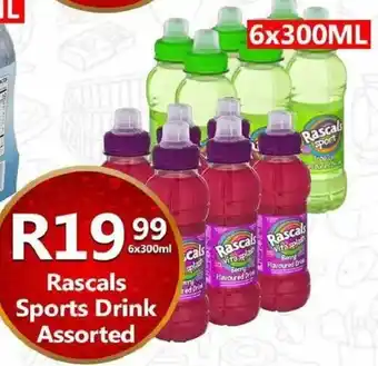 Take 'n Pay Rascals Sports Drink Assorted offer