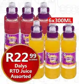 Take 'n Pay Dalys RTD Juice Assorted offer