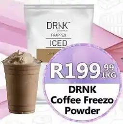 Take 'n Pay DRNK Coffee Freezo Powder offer