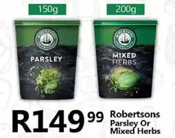 Take 'n Pay Robertsons Parsley Or Mixed Herbs offer