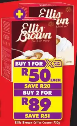 Shoprite Ellis Brown Coffee Creamer offer