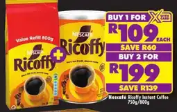 Shoprite Nescafé Ricoffy Instant Coffee offer