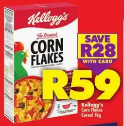 Shoprite Kellogg's Corn Flakes Cereal offer