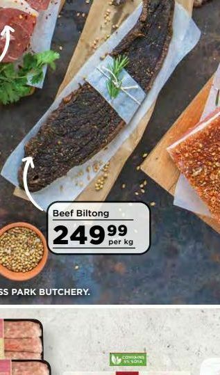 Food Lover's Market Beef biltong offer