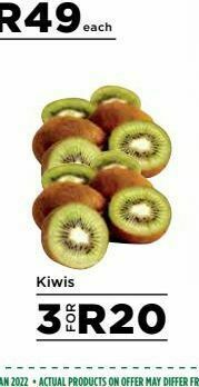 Food Lover's Market Kiwis 3 offer