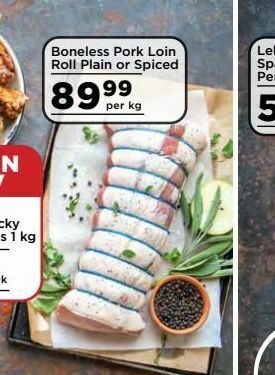 Food Lover's Market Pork loin roll offer
