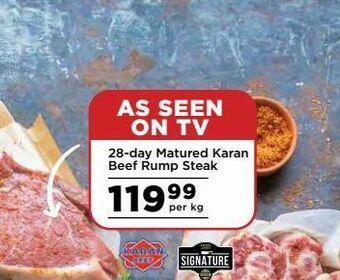 Karan beef steaks