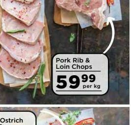 Food Lover's Market Pork chops offer
