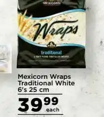 Food Lover's Market Mexicorn wraps offer