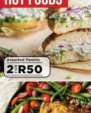 Assorted paninis 2