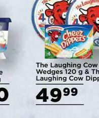 Food Lover's Market Laughing cow cheese wedges offer