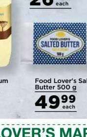 Food Lover's Market Food lover's market butter offer