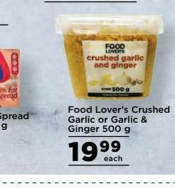 Food Lover's Market Food lover's market garlic offer