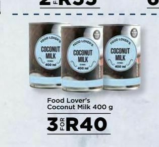 Food lover's market coconut milk 3
