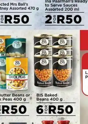Food Lover's Market Bis baked beans 6 offer