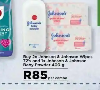 Food Lover's Market Johnson's baby powder offer