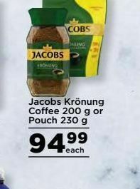 Food Lover's Market Jacobs coffee offer