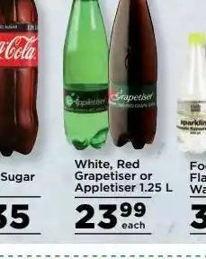 Grapetiser or appletiser