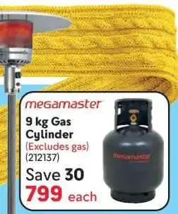 Makro Megamaster 9 kg Gas Cylinder offer