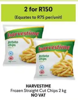 Makro HARVESTIME Frozen Straight Cut Chips 2 kg offer