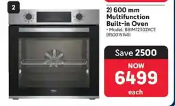 Makro 600 mm Multifunction Built-in Oven offer