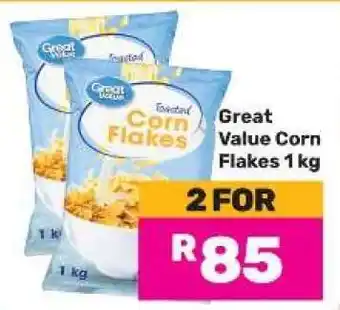 Game Great Value Corn Flakes 1 kg offer