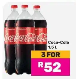 Game Coca-Cola 1.5 L offer