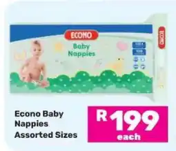 Game Econo Baby Nappies offer