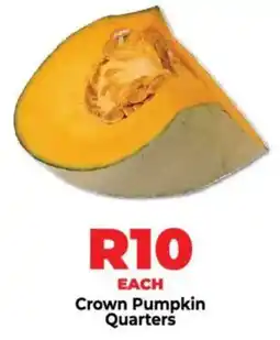 Food Lover's Market Crown Pumpkin Quarters offer