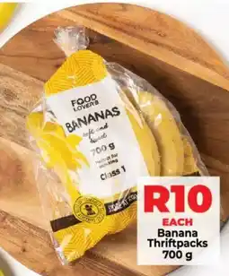 Food Lover's Market Banana Thriftpacks offer