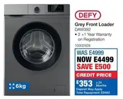 OK Furniture Defy Grey Front Loader offer