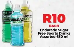 Food Lover's Market Endurade Sugar Free Sports Drinks Assorted offer