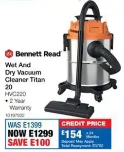 OK Furniture Bennett Read Wet And Dry Vacuum Cleaner Titan 20 offer