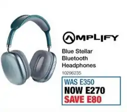 OK Furniture Amplify Blue Stellar Bluetooth Headphones offer