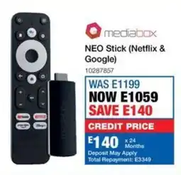 OK Furniture Mediabox Neo Stick offer