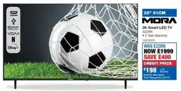 OK Furniture Mora 32" 2K Smart LED TV offer