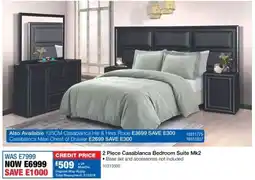 OK Furniture Casablanca Bedroom Suite Mk2 offer