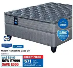 OK Furniture Sealy 152cm Hampshire Base Set offer