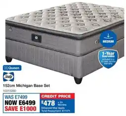 OK Furniture Sealy 152cm Michigan Base Set offer