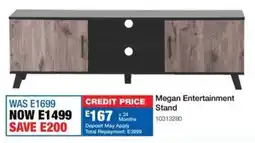 OK Furniture Megan Entertainment Stand offer
