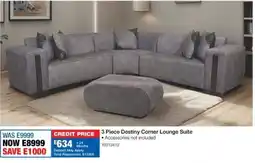 OK Furniture Destiny Corner Lounge Suite offer