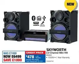 OK Furniture Skyworth 2.0 Channel Mini Hifi offer
