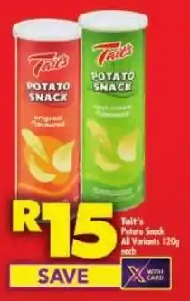 Shoprite Tait's Potato Snack All Variants offer