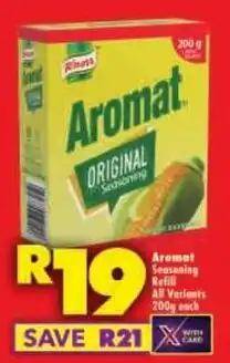 Shoprite Knorr Aromat Seasoning Refill All Variants offer