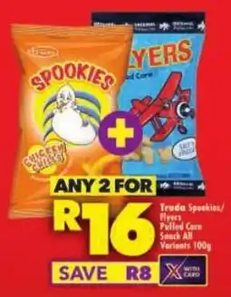 Shoprite Truda Spookies/ Flyers Puffed Corn Snack All Variants offer