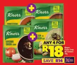 Shoprite Knorr Packet Soup All Variants offer