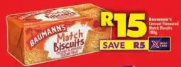 Shoprite Baumann's Coconut Flavoured Match Biscuits offer