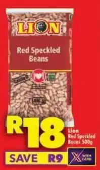Shoprite Lion Red Speckled Beans offer